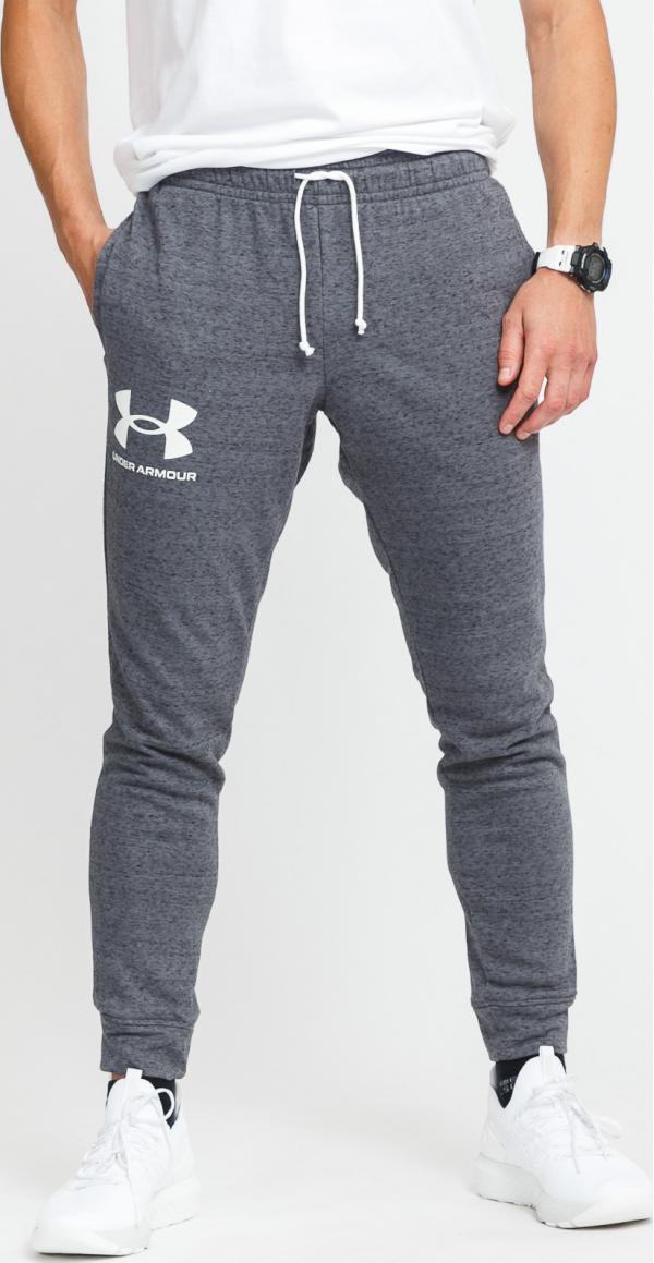 Under Armour Rival Terry Jogger melange tmavě šedé