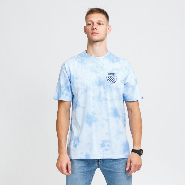 Vans MN Checker ogo Tie Dye Tee modré