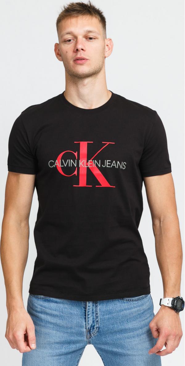 CALVIN KEIN JEANS Seasonal Monogram Tee černé