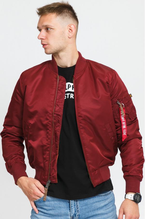 Alpha Industries MA-1 VF 59 vínová