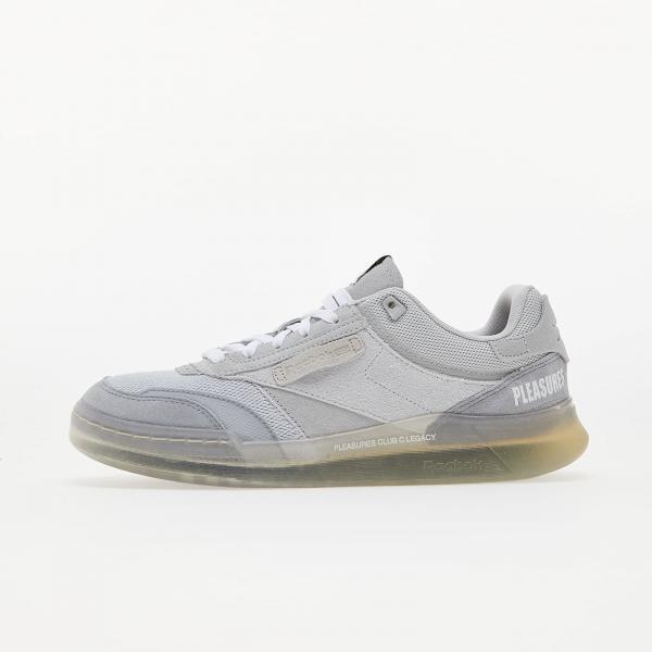Reebok x Pleasures Club C Legacy Pure Grey 2/ Pure Grey 4/ Straw