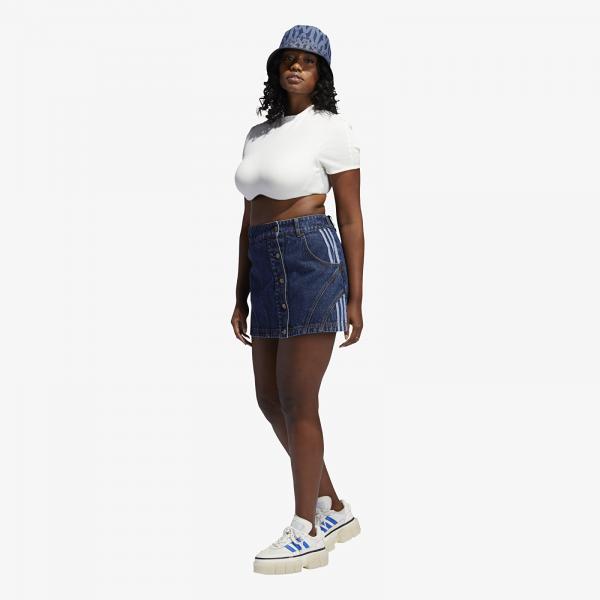 adidas x Ivy Park Denim Skirt Dark Denim