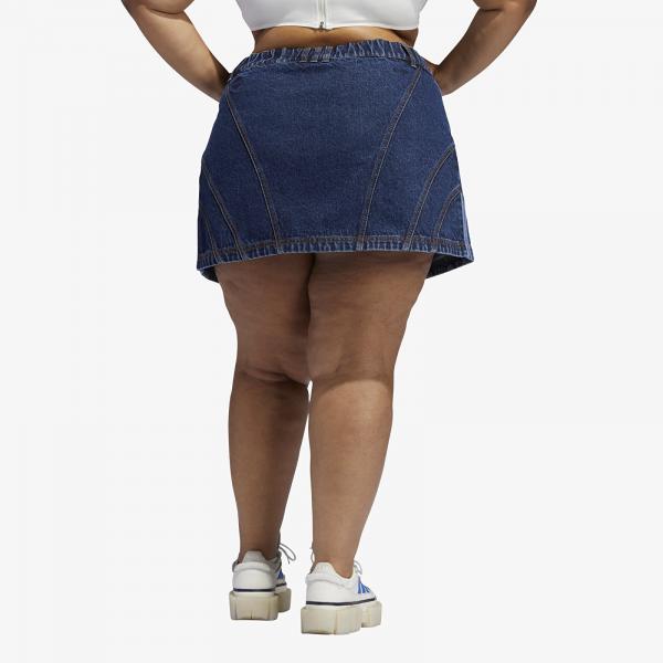 adidas x Ivy Park Denim Skirt Dark Denim