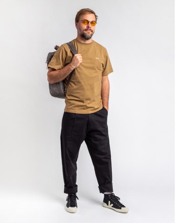 Forét Air T-Shirt BURNT KHAKI S