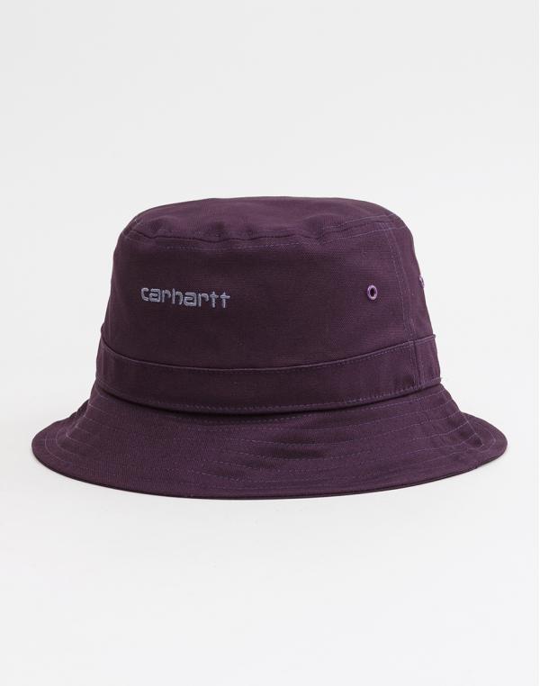 Carhartt WIP Script Bucket Hat Dark Iris / Cold Viola S/M