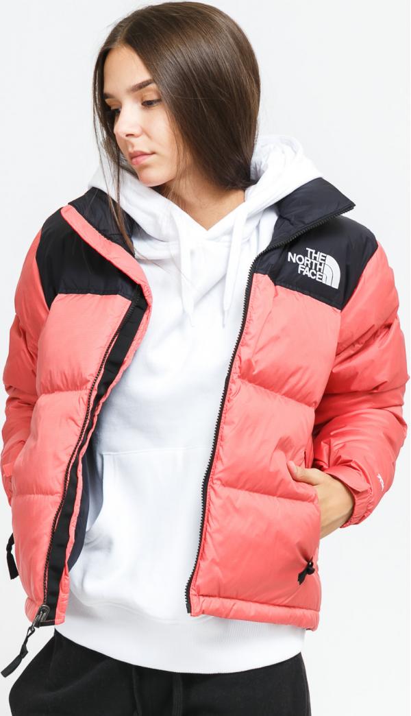 The North Face W 1996 Retro Nuptse Jacket tmavě růžová / černá