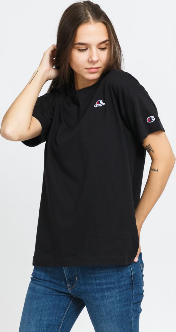 Champion Organic Cotton Crewneck Tee černé