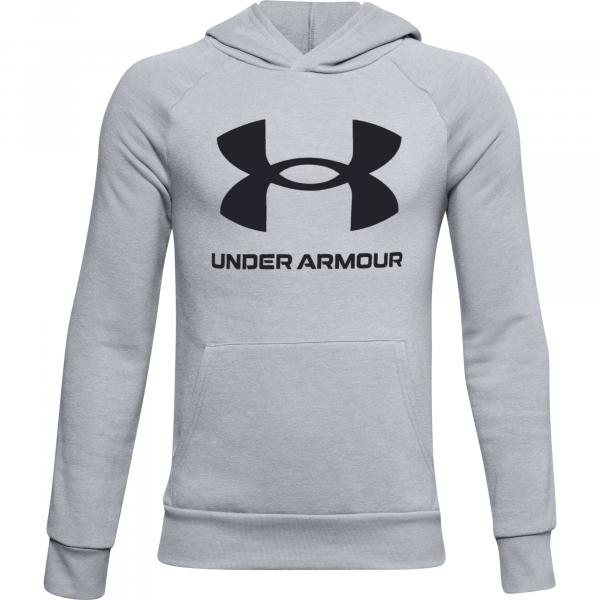 Under Armour Y Rival Fleece Hoodie Gray/ Black