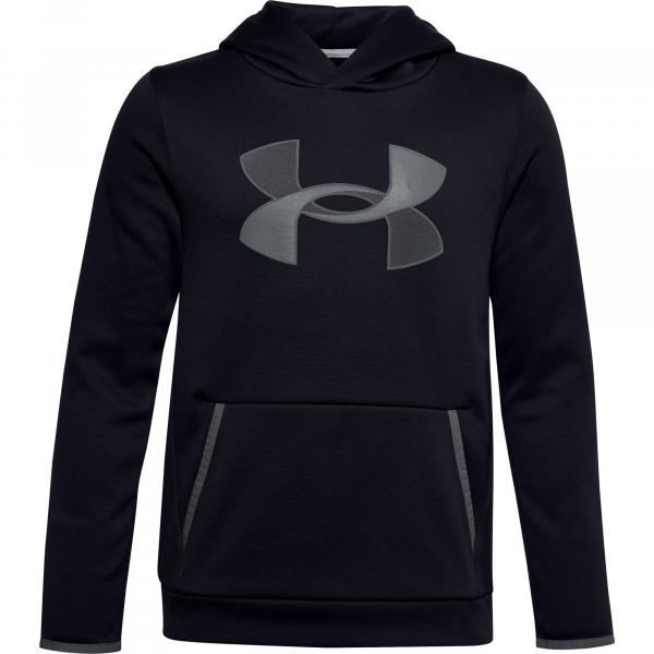 Under Armour Y Fleece Hoodie Black/ Pitch Gray