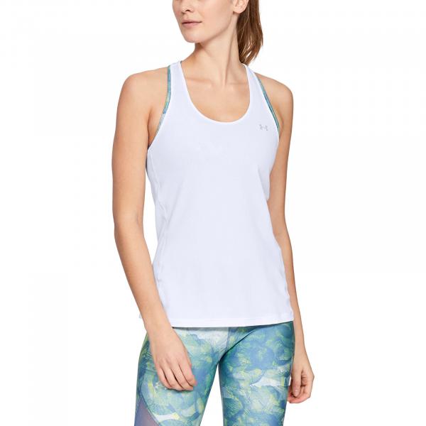 Under Armour Hg Racer Tank White
