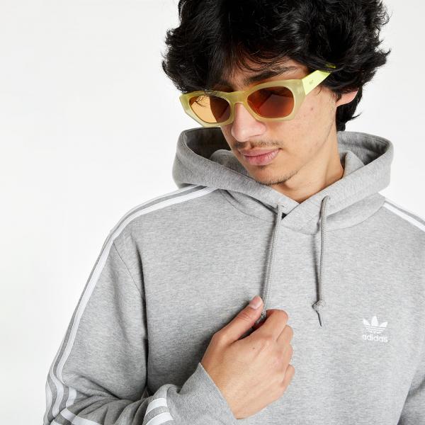 adidas 3-Stripes Hoody Medium Grey Heather