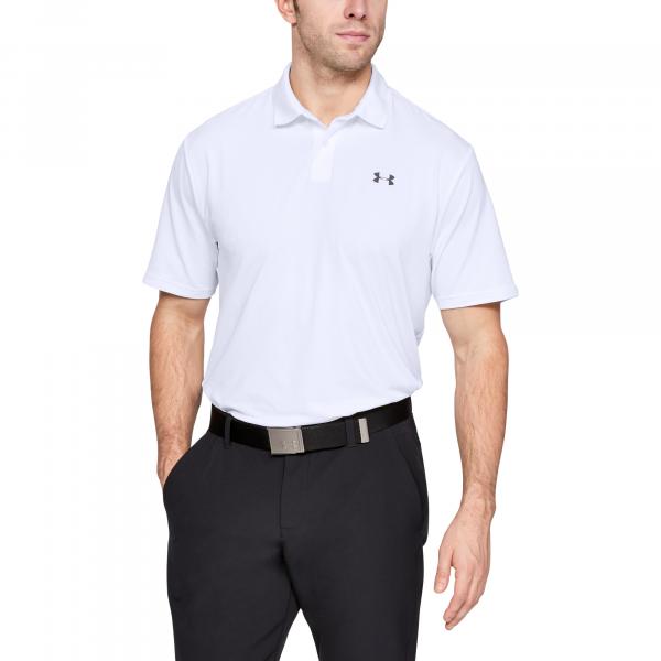 Under Armour Performance Polo 2.0 White/ Pitch Gray