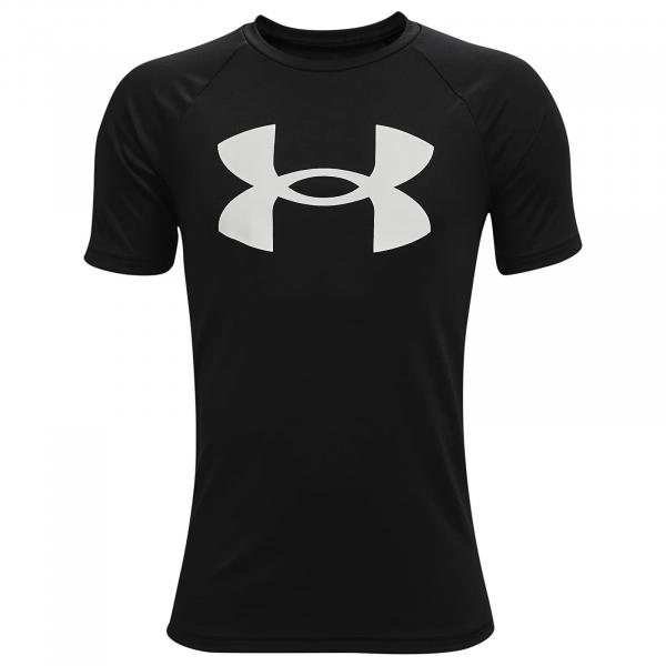 Tričko Under Armour Y Tech Big Logo Ss Black S-Y