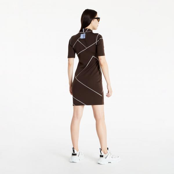 McQ In8 Tech Dress Soot