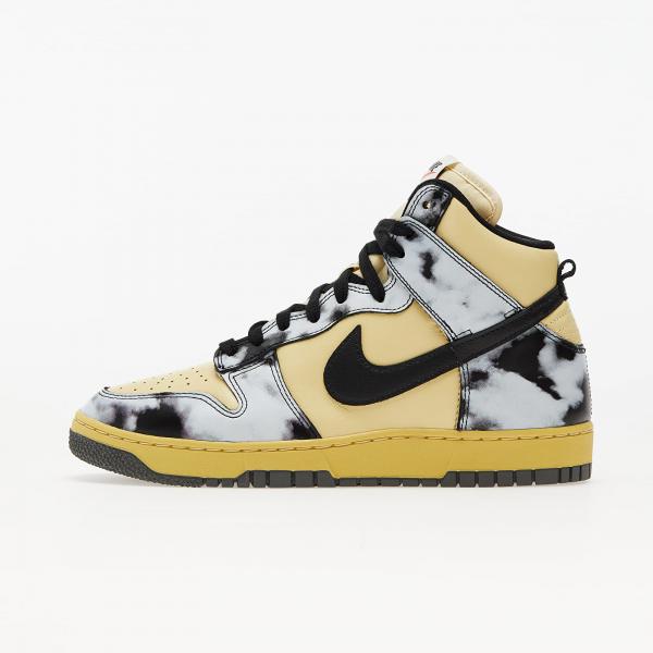 Nike Dunk Hi 1985 SP Lemon Drop/ Black-Saturn Gold