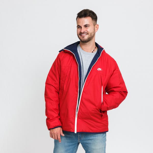 Nike M NSW Therma-Fit Repel egacy Reversible Jacket červená / navy