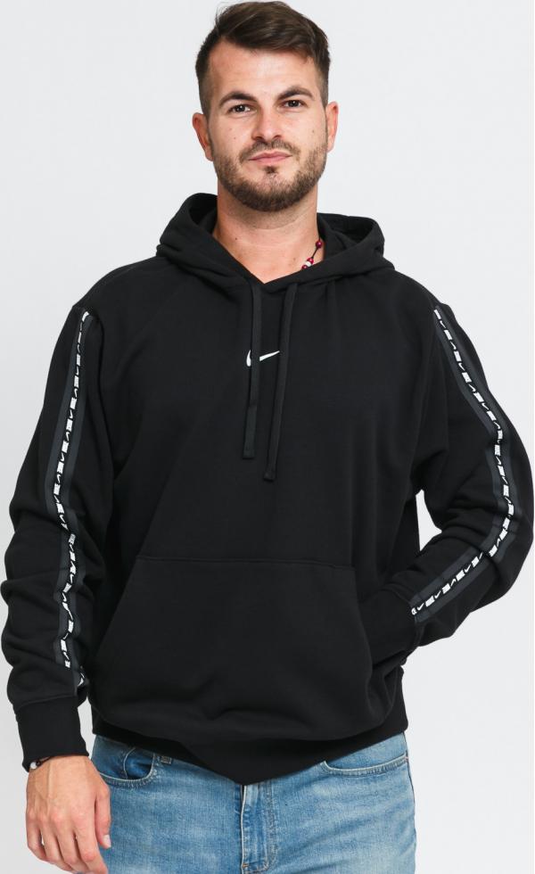 Nike M NSW Repeat Fleece PO Hoodie černá