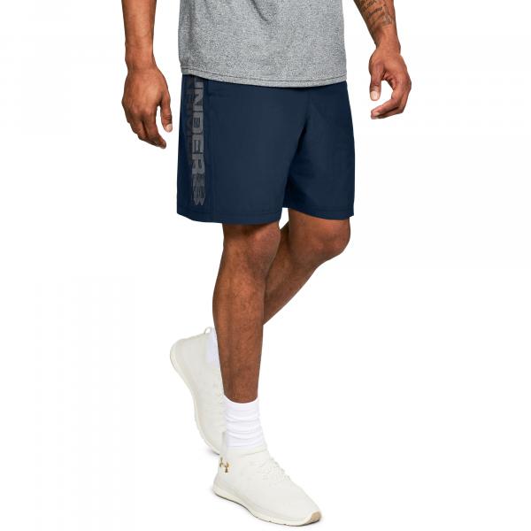 Under Armour Woven Wordmark Shorts Navy