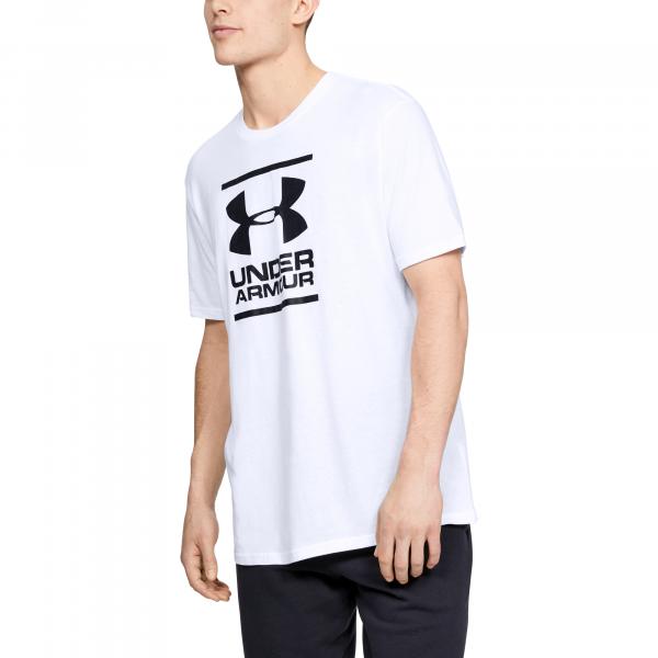 Tričko Under Armour Gl Foundation SS T White/ Black S