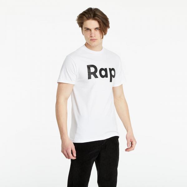 RAP Tee White/ Black
