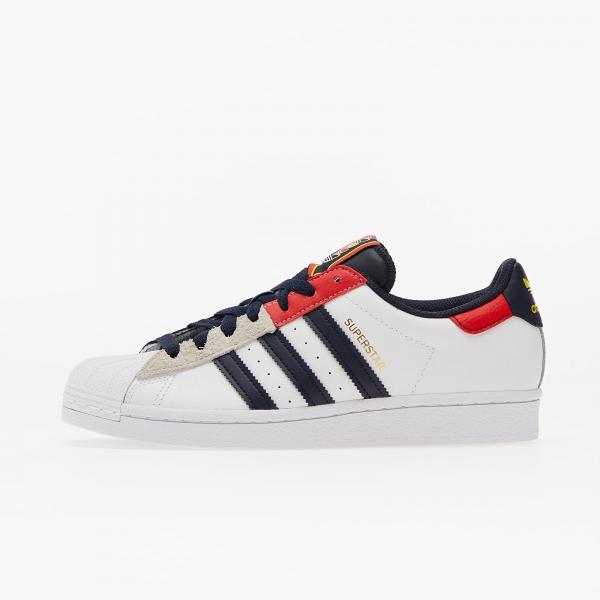 adidas Superstar Ftw White/ Legend Ink/ Red