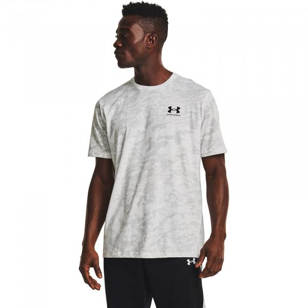 Tričko Under Armour Abc Camo SS White/ Mod Gray L