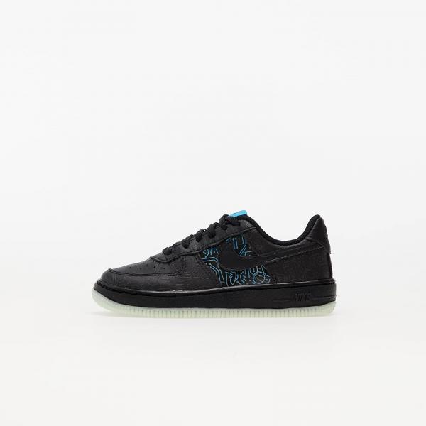 Nike x Space Jam: A New Legacy Force 1 (PS) Black/ Black-Lt Blue Fury