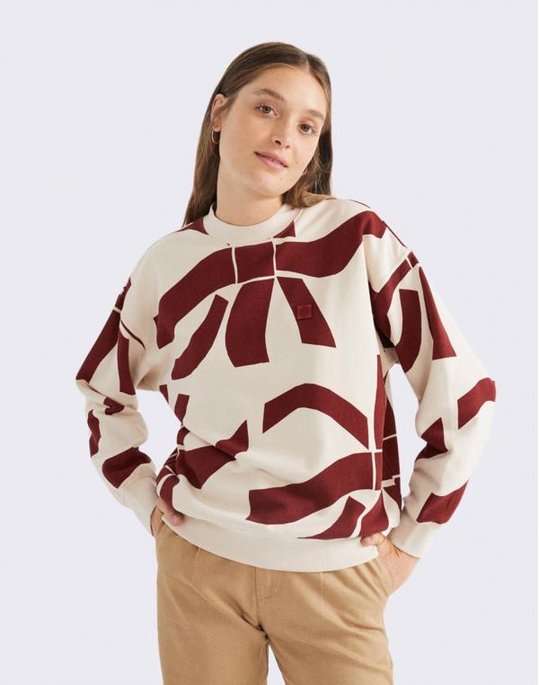 Thinking MU Zabawa Sweatshirt RASPBERRY M