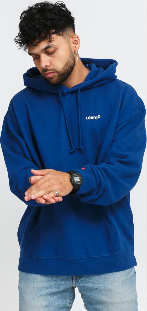 evi's ® Red Tab Sweats Hoodie modrá