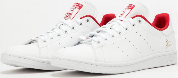 adidas Originals Stan Smith ftwwht / ftwwht / scarlet