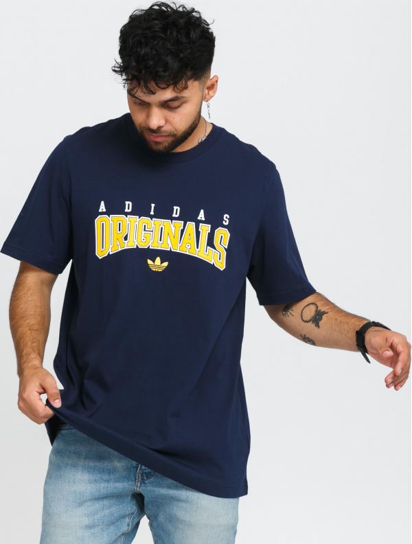 adidas Originals Script Tee navy