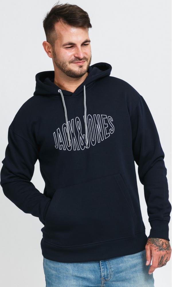 Jack & Jones Jorworld O Sweat Hood navy