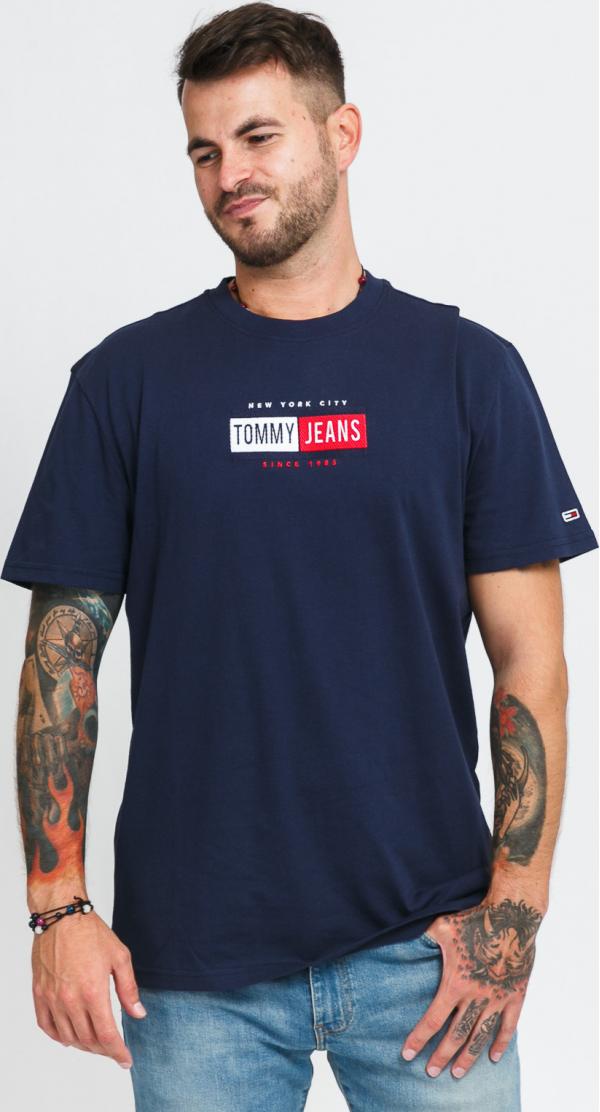 TOMMY JEANS M Timeless Tommy Tee 1 navy