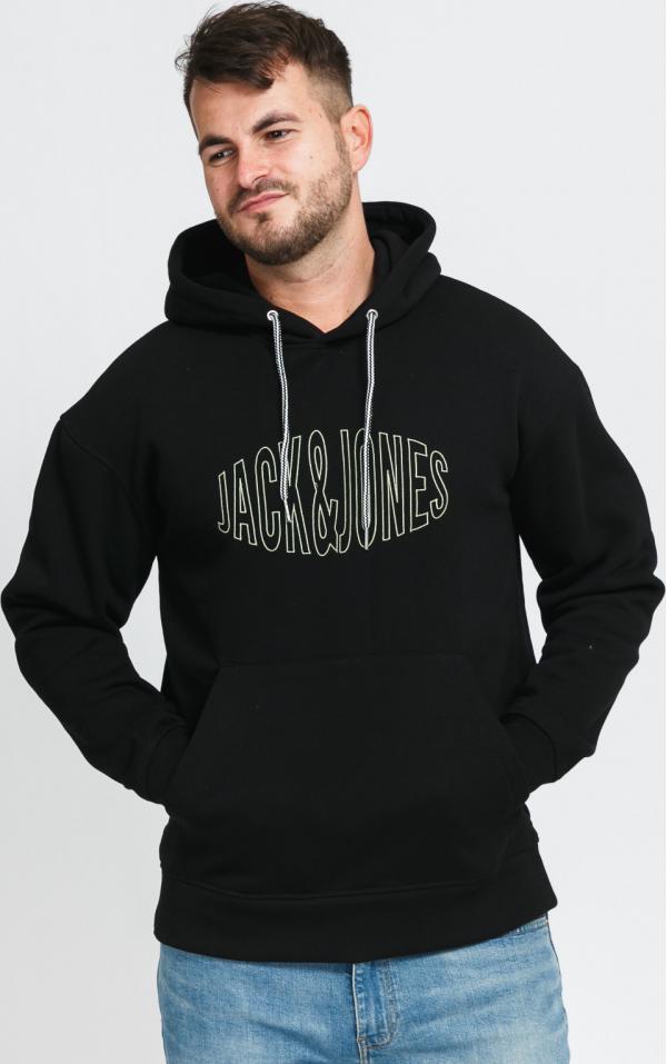 Jack & Jones Jorworld O Sweat Hood černá