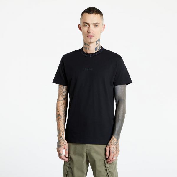 Calvin Klein Jeans Logo Jacquard Tee Ck Black