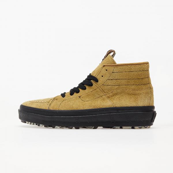 Vans Vault x Taka Hayashi Sk8-Boot LX (Hairy Suede) Tapenade/ Black