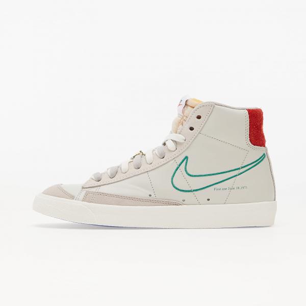 Nike W Blazer Mid '77 SE Light Bone/ Green Noise-Cream Ii-Sail