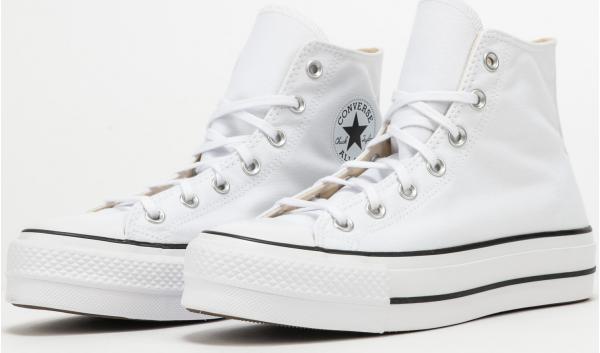 Converse Chuck Taylor All Star Lift Hi white / black / white