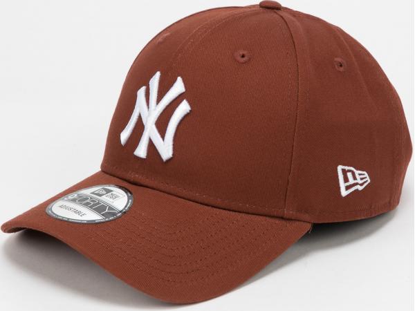 New Era 940 MLB League Essential NY hnědá / bílá