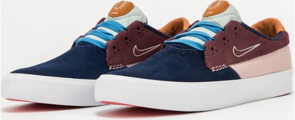 Nike SB Shane midnight navy / sail - dark wine