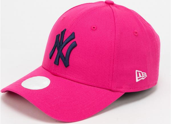 New Era 940W MLB League Essential NY tmavě růžová / navy
