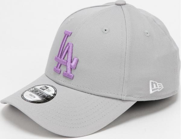 New Era 940K MLB Chyt League Essential LA šedá / fialová