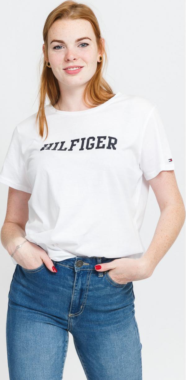 Tommy Hilfiger CN Tee S bílé