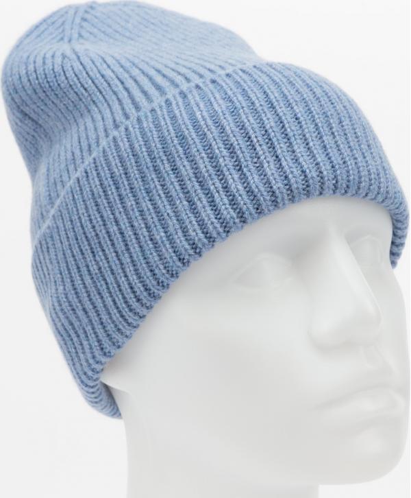 Colorful Standard Merino Wool Beanie melange modrý