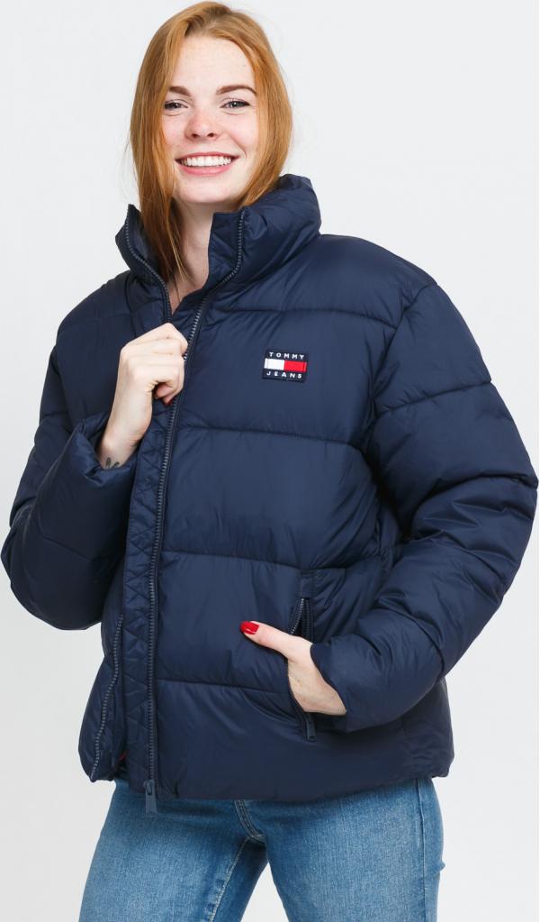 TOMMY JEAN W odern Puffer Jacket navy