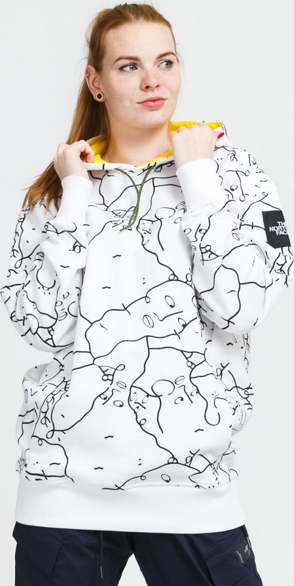 The North Face W BB R Hoodie bílá / černá