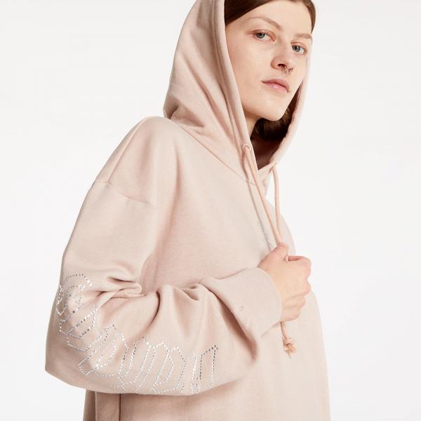 adidas Hoodie Dress Ash Pearl