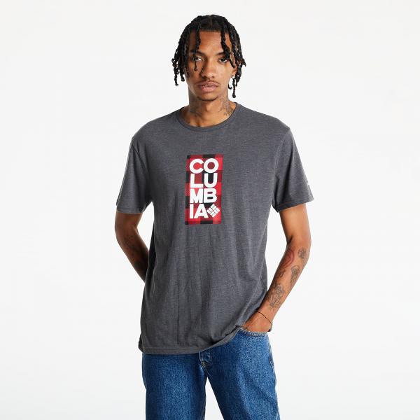 Columbia Columbia Trek™ Logo Short Sleeve Shark Heather