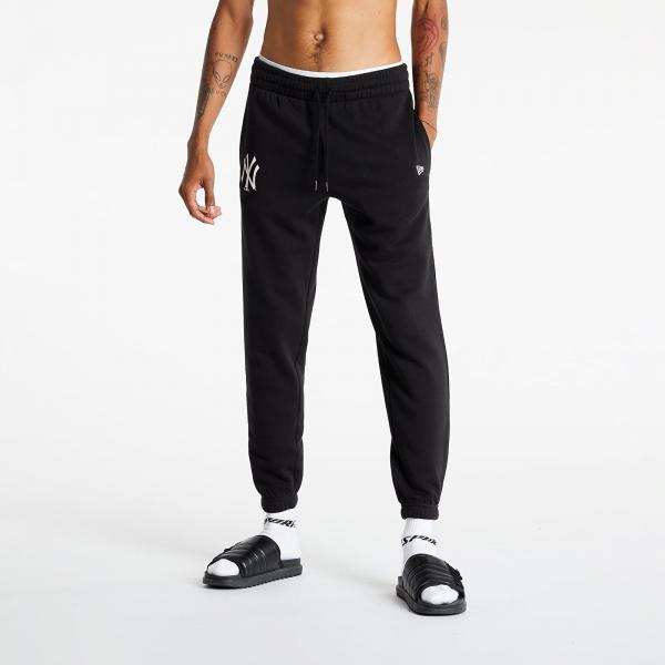 New Era Mlb Team Logo Jogger Pants New York Yankees Black