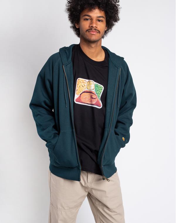 Carhartt WIP Hooded Chase Jacket Frasier / Gold L